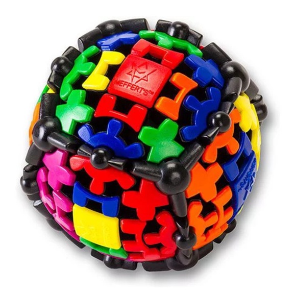 Toys Project Genius Mefferts Gear Ball Brainteaser Rubik Cube Like Puzzle Poshmark
